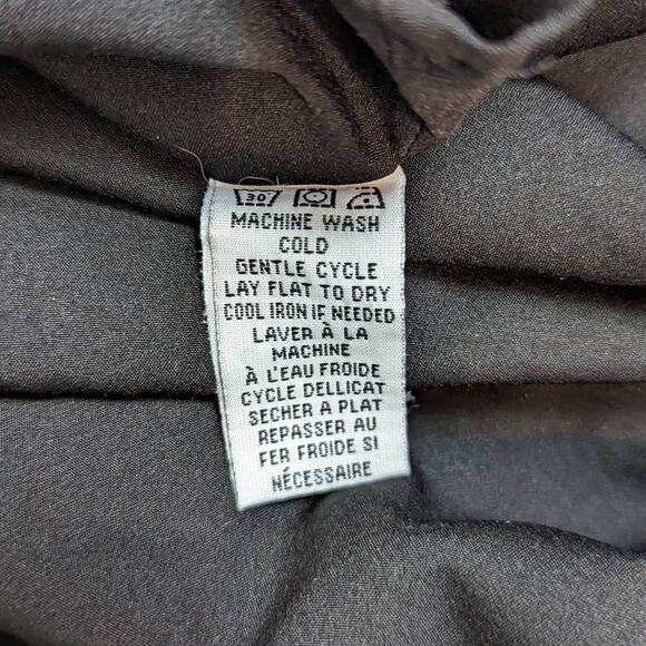 Billabong Spaghetti Strap Geometric Print Dress Black Blue Purple Large - Picture 6 of 15